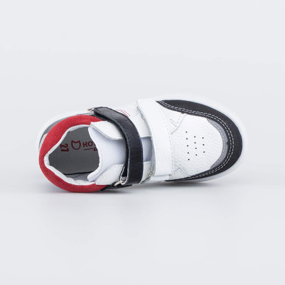 352378-22 Кожаные ботинки на липучках , все фото 4