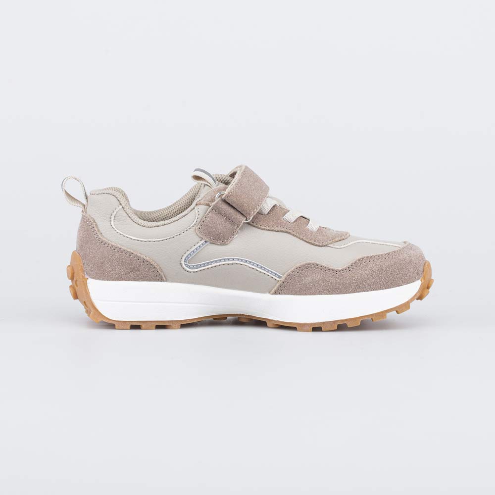 644403-71 Бежевые кроссовки-полуботинки, все фото 2