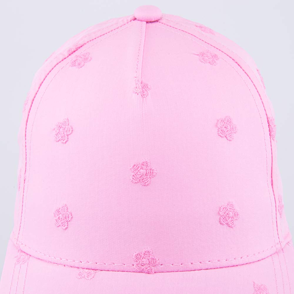 07809057-40 Кепка-бейсболка для девочки розовый, все фото 5