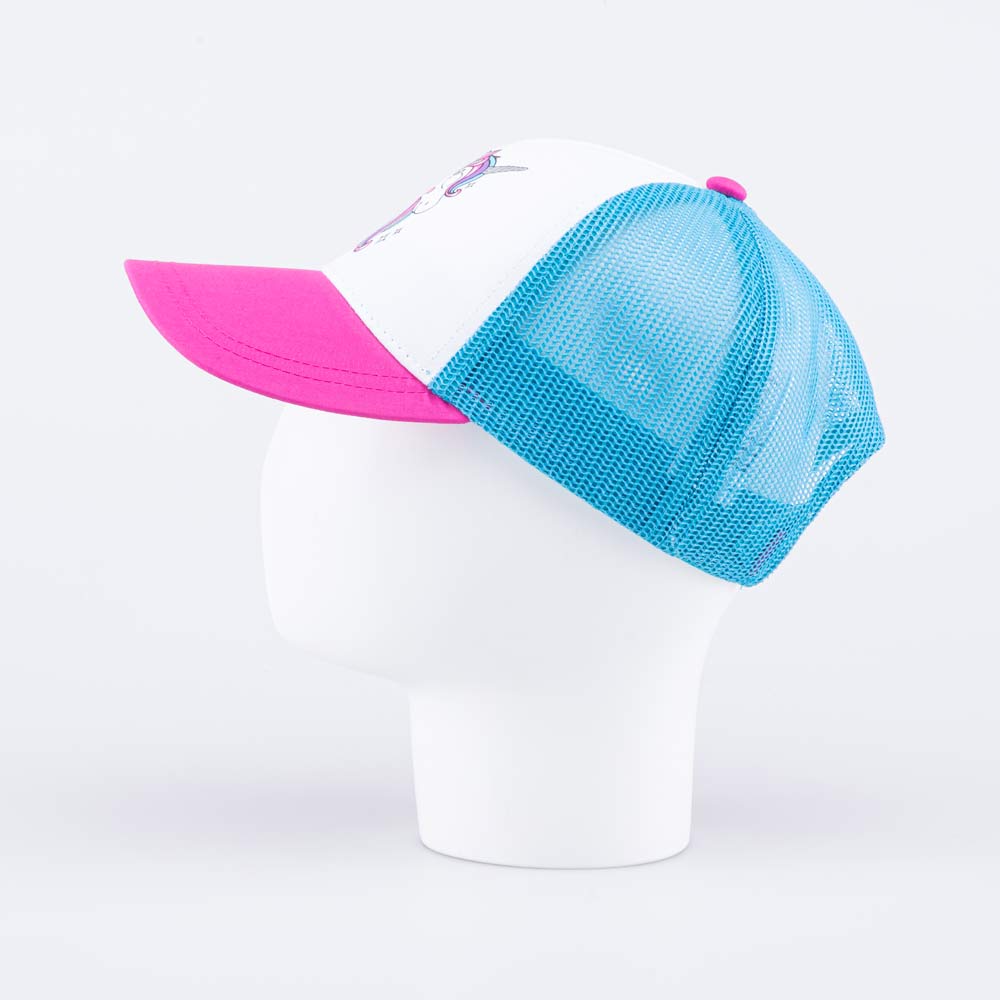 07809058-40 Кепка-бейсболка с сеткой для девочки Единорог, все фото 3