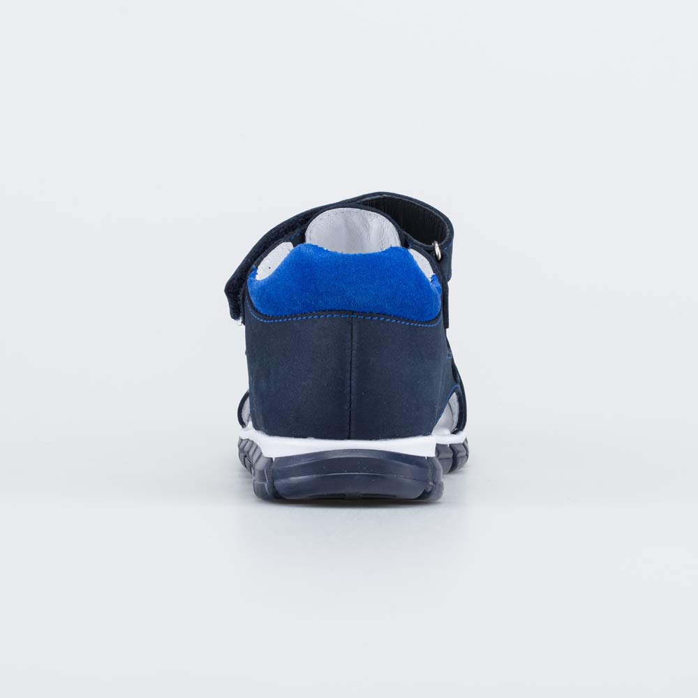 522192-21 Кожаные сандалии для мальчика синий, все фото 5