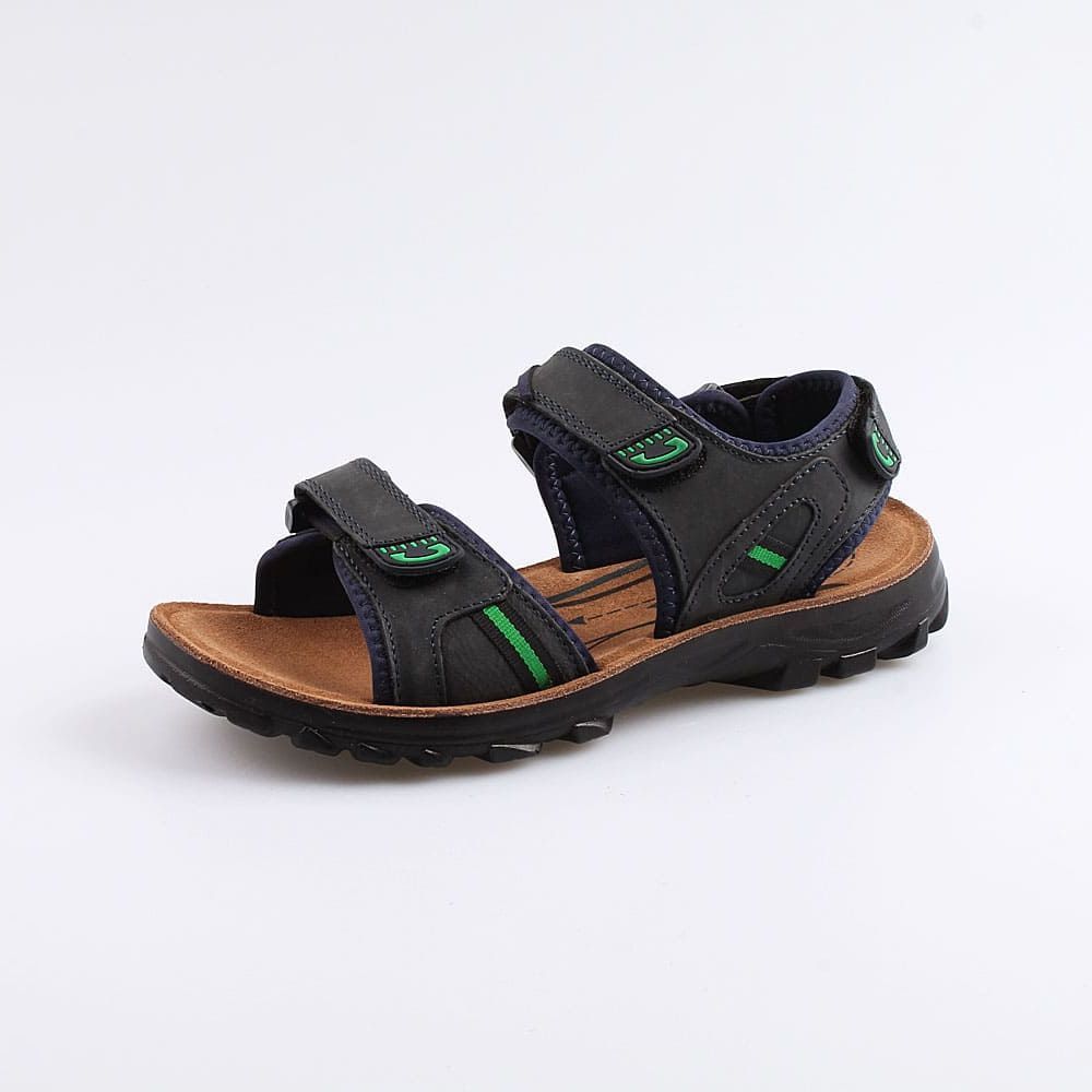 722005-76 Сандалии из натурального нубука для мальчика, все фото 1