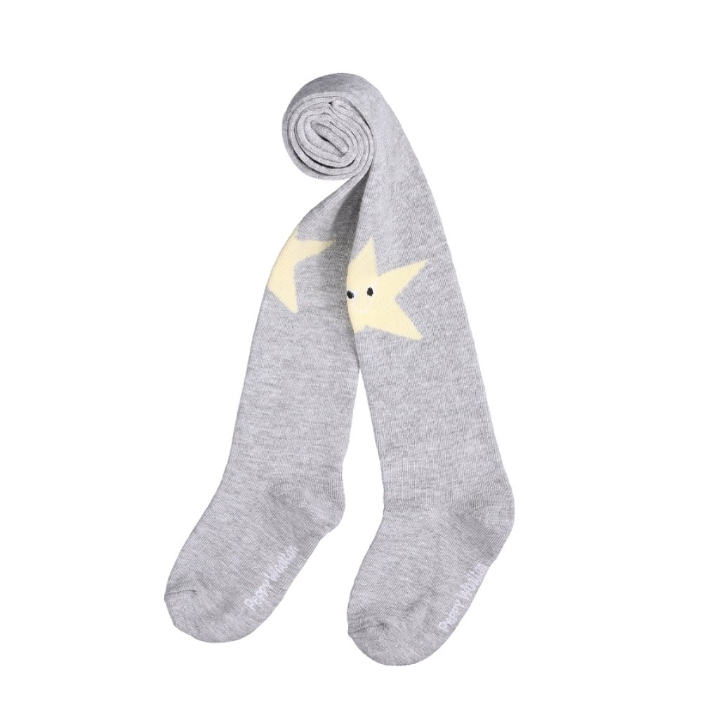 07032428-40 Колготки хлопковые Peppy Woolton серый, все фото 1