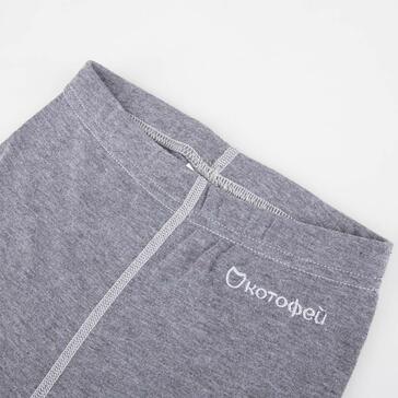 07033009-40 Термоштаны детские КОТОФЕЙ Комфорт темно-серый, все фото 3