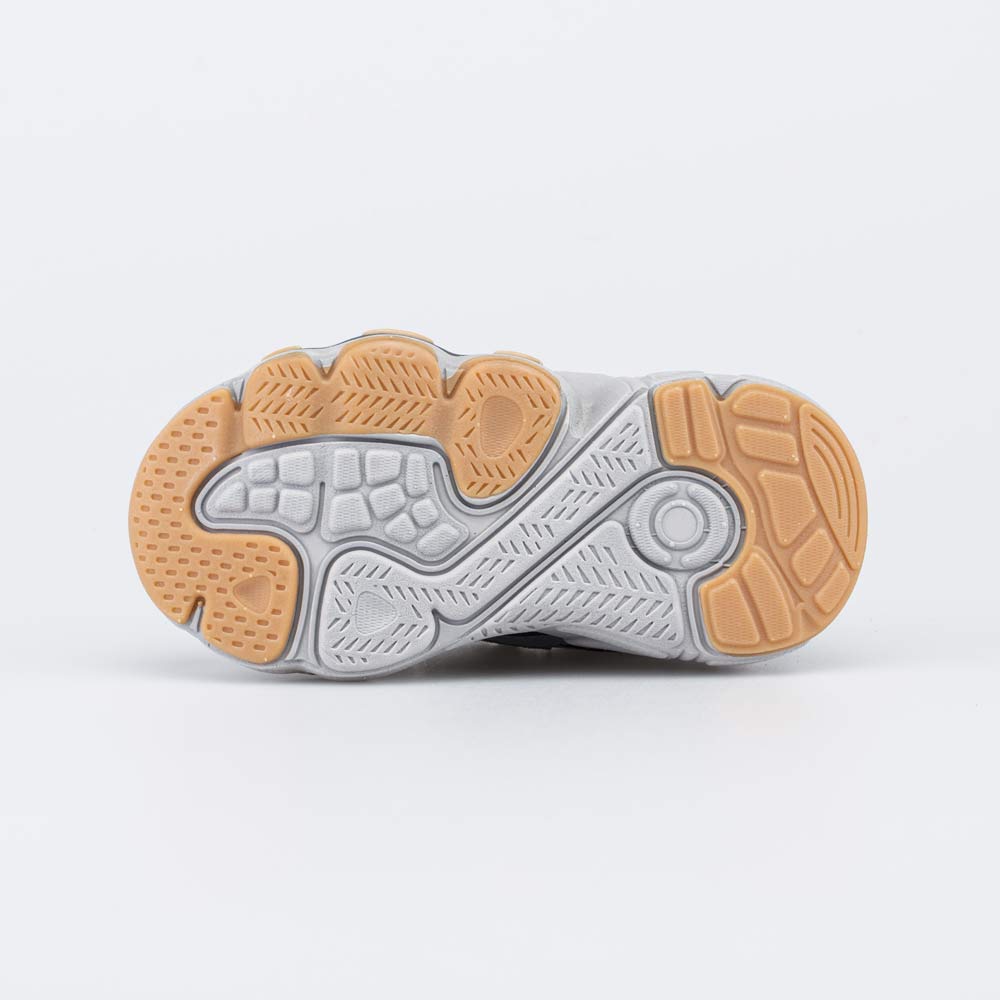 144281-12 Серые кроссовки с LED и Softshell, все фото 3