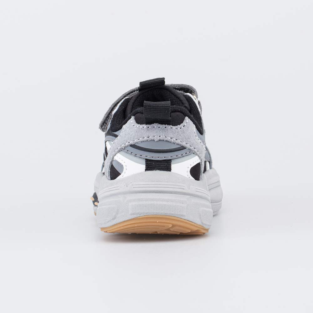 144281-12 Серые кроссовки с LED и Softshell, все фото 5