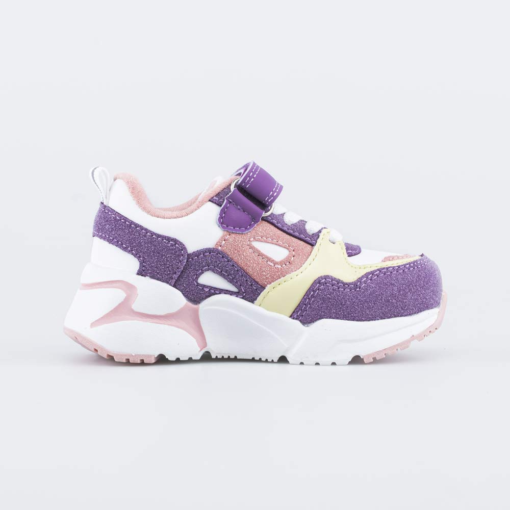 144207-72 Фиолетовые кроссовки Контраст , все фото 2