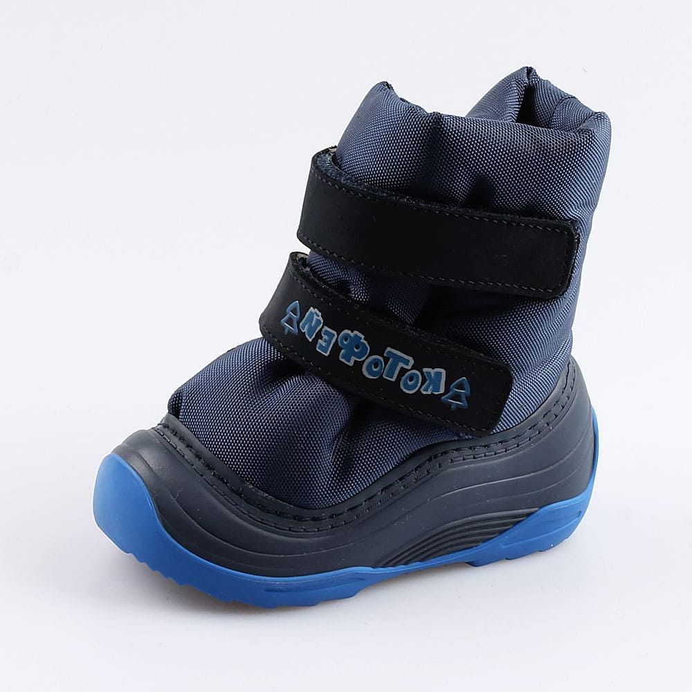 061011-45 Зимние сапожки-дутики синий, все фото 1
