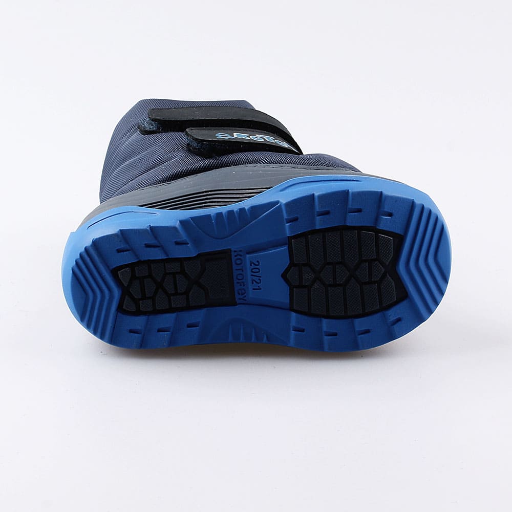 061011-45 Зимние сапожки-дутики синий, все фото 3