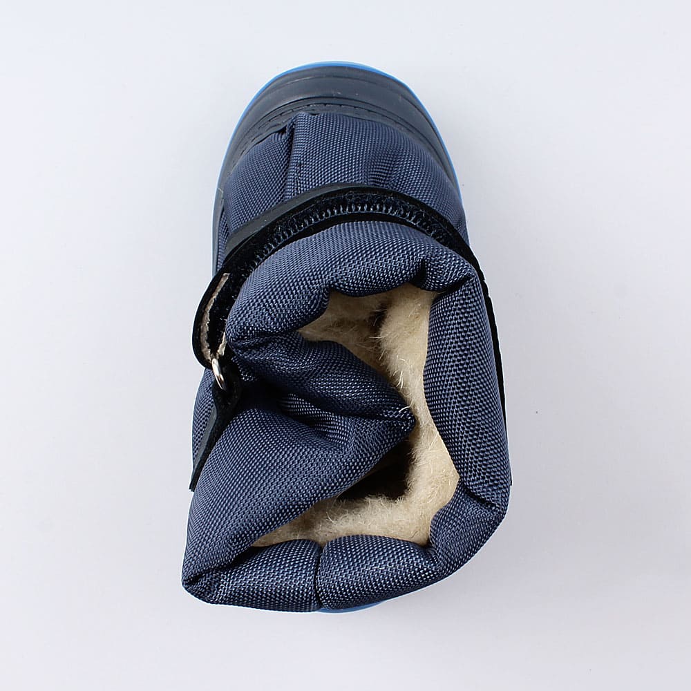 061011-45 Зимние сапожки-дутики синий, все фото 4