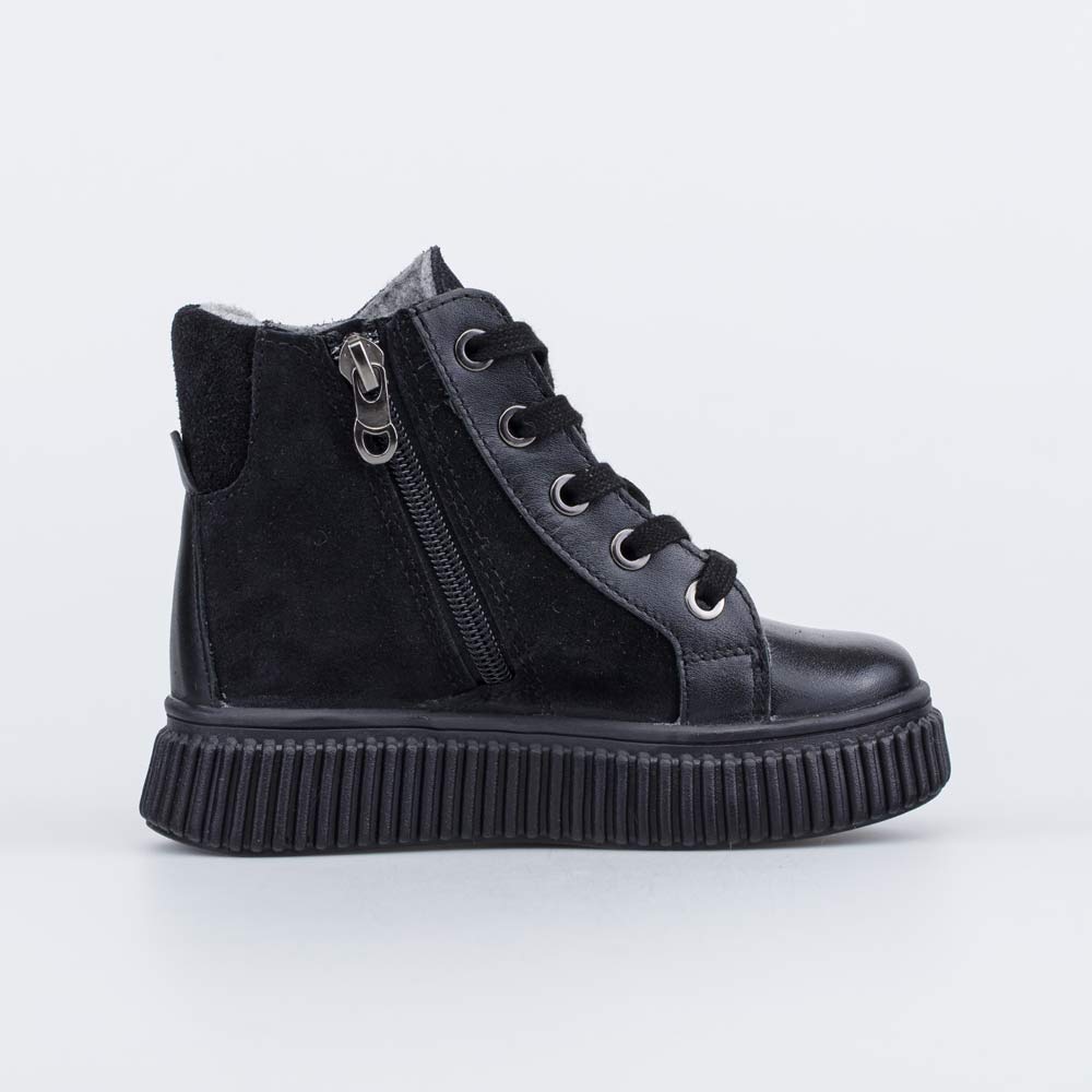 352377-31 Утепленные ботинки из велюра Meow, все фото 2