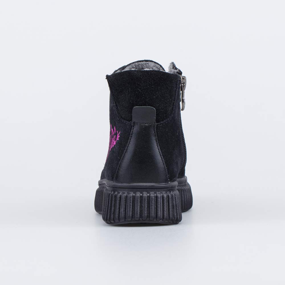352377-31 Утепленные ботинки из велюра Meow, все фото 5