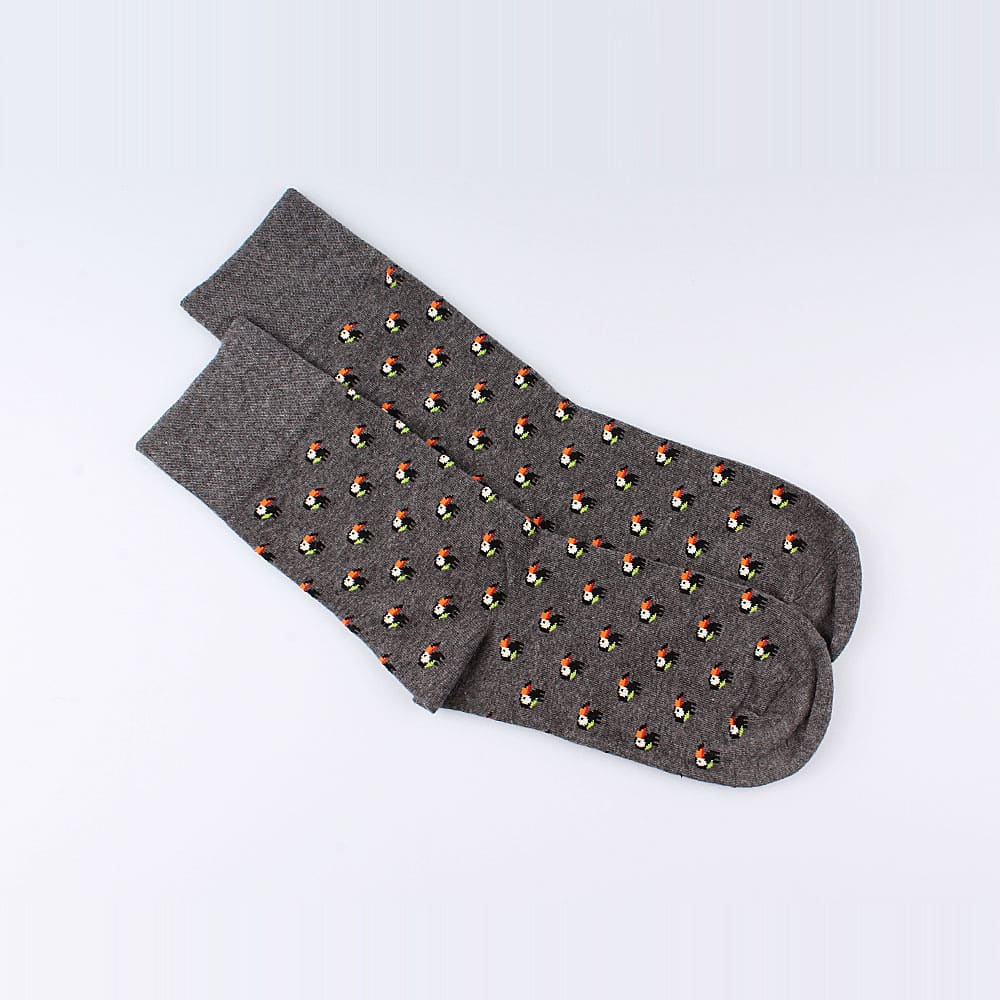 07742315-40 Носки мужские с рисунком 