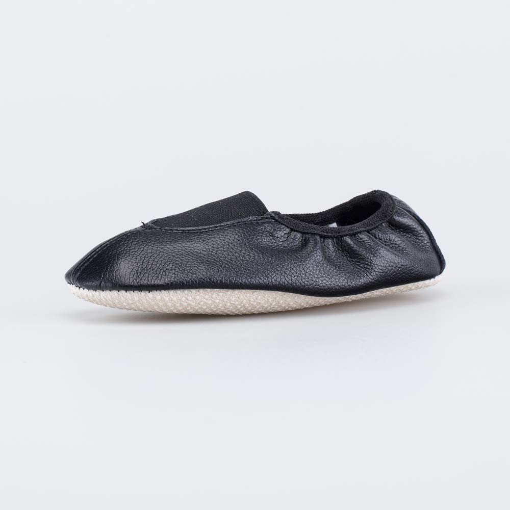 412010-02 Кожаные чешки детские черные, все фото 1