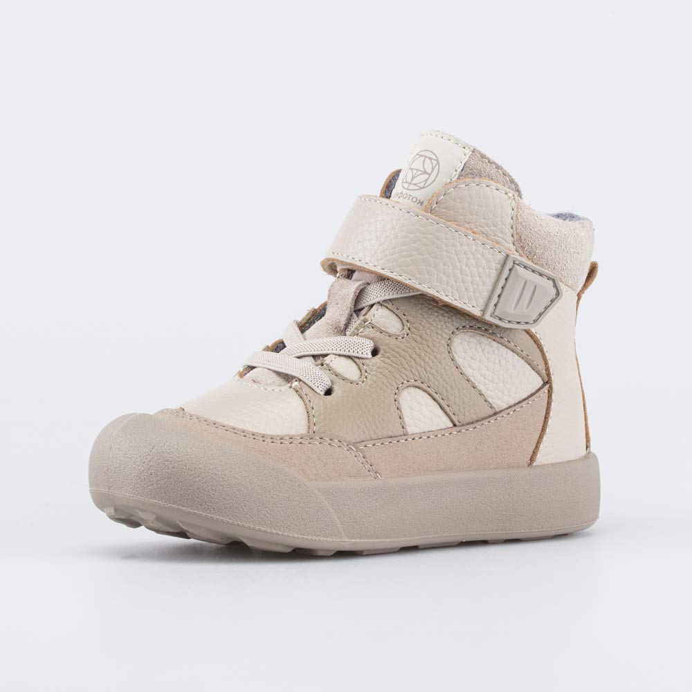 152403-32 Утепленные кожаные ботинки для девочки, все фото 1