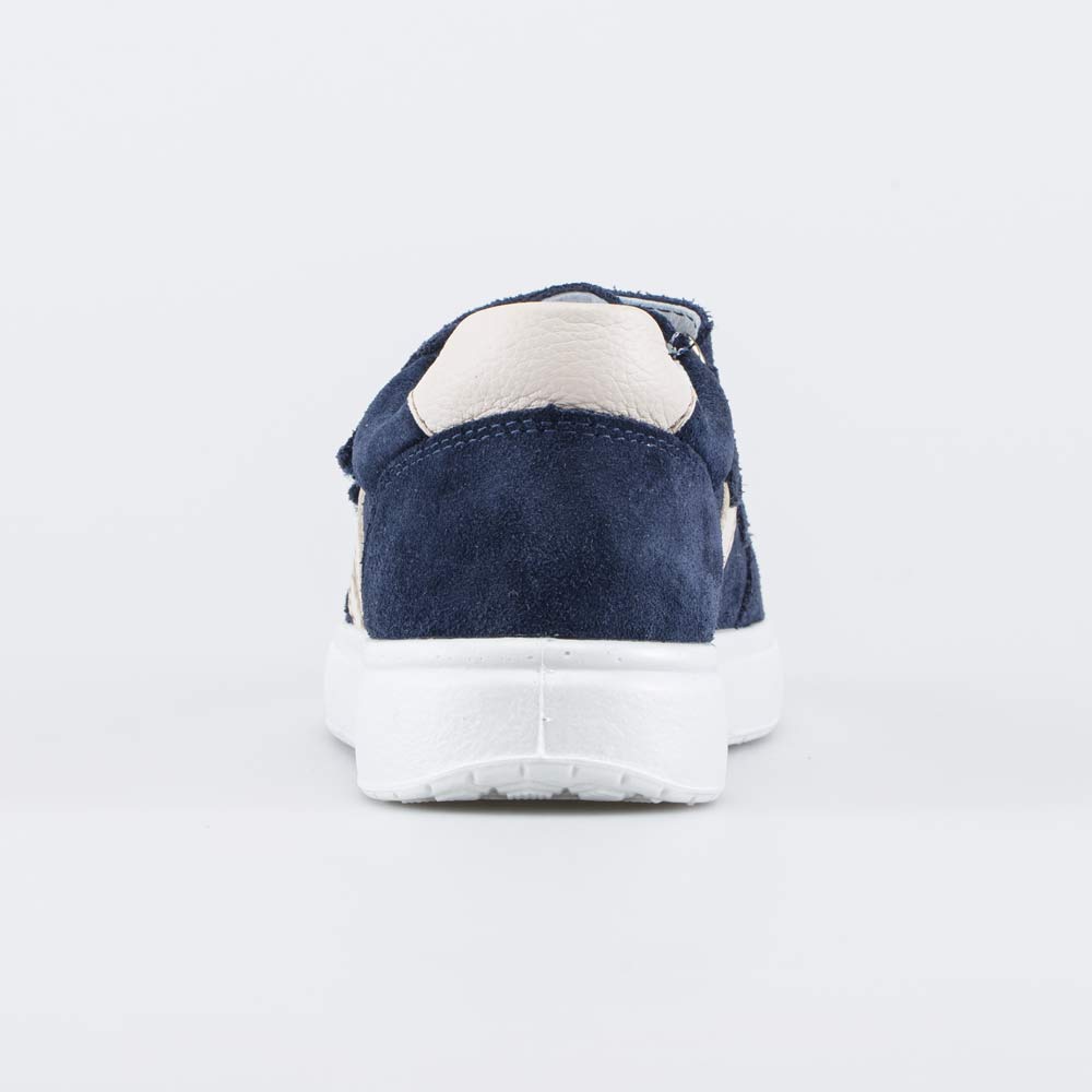 532343-21 Синие полуботинки-кеды в школу , все фото 5