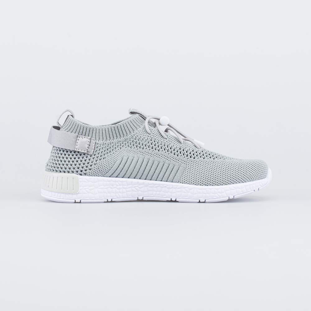 441011-17 Серые текстильные кроссовки , все фото 2