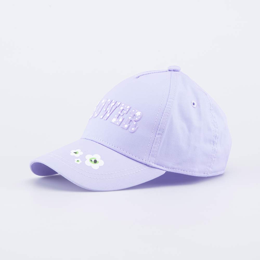 07809064-40 Кепка-бейсболка для девочки сиреневый, все фото 1
