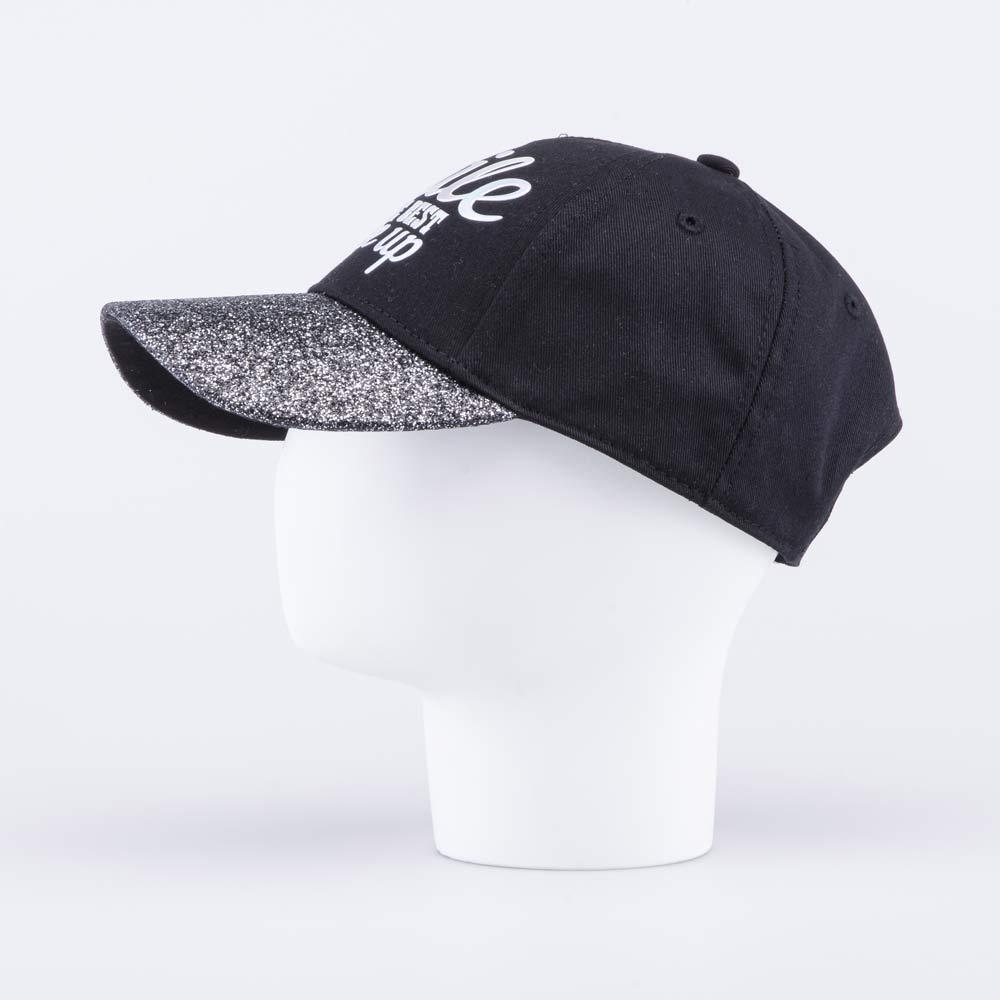 07809066-40 Кепка-бейсболка для девочки черный, все фото 3