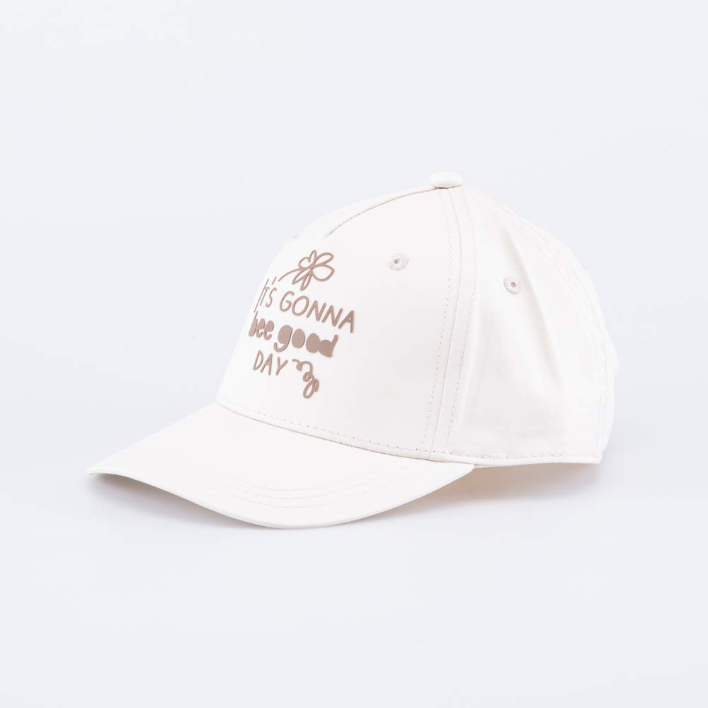 07809071-40 Кепка-бейсболка для девочки бежевый, все фото 1