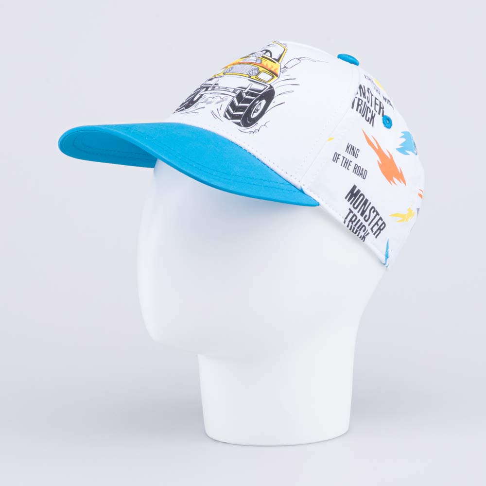 07711764-40 Кепка-бейсболка для мальчика белая, все фото 1