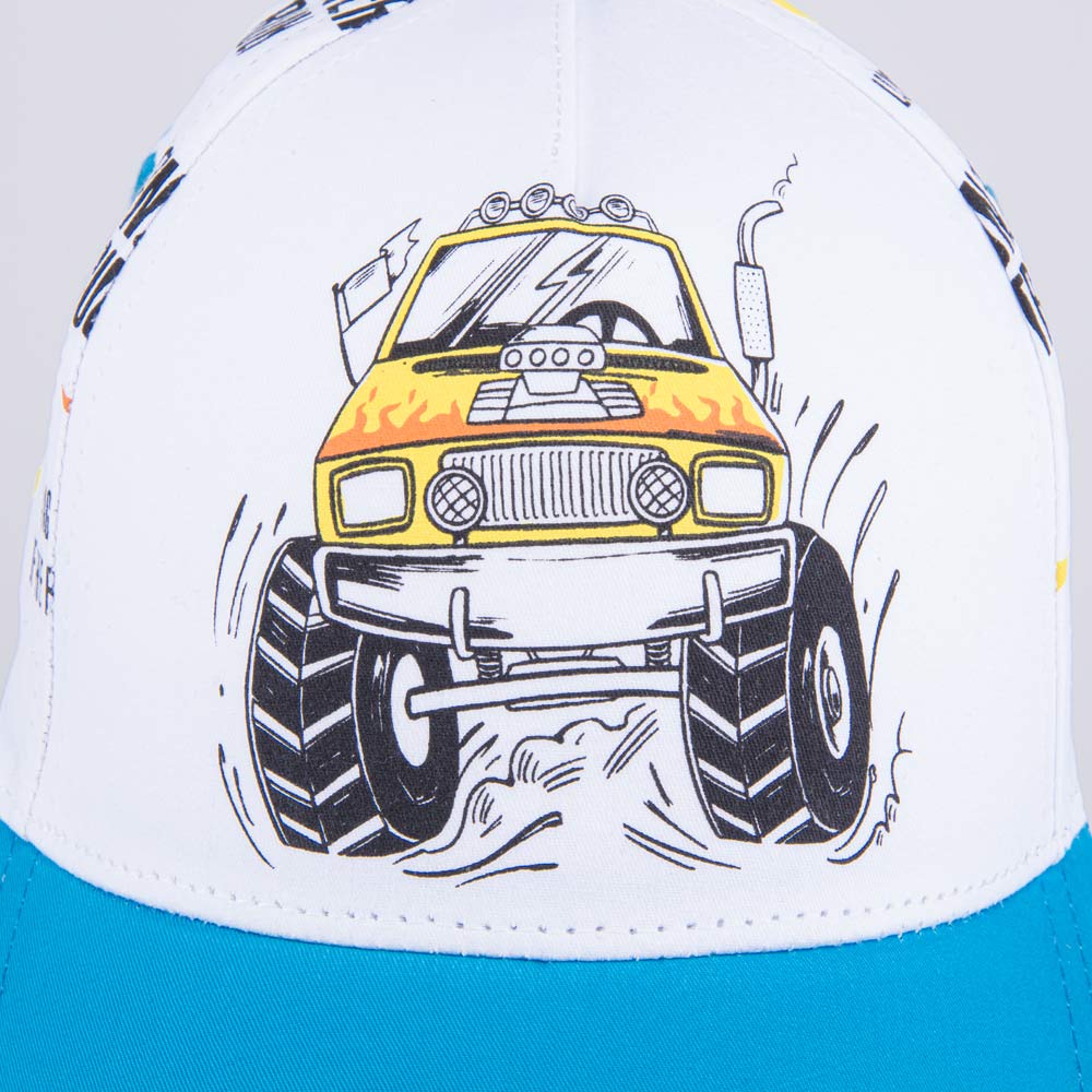 07711764-40 Кепка-бейсболка для мальчика белая, все фото 3