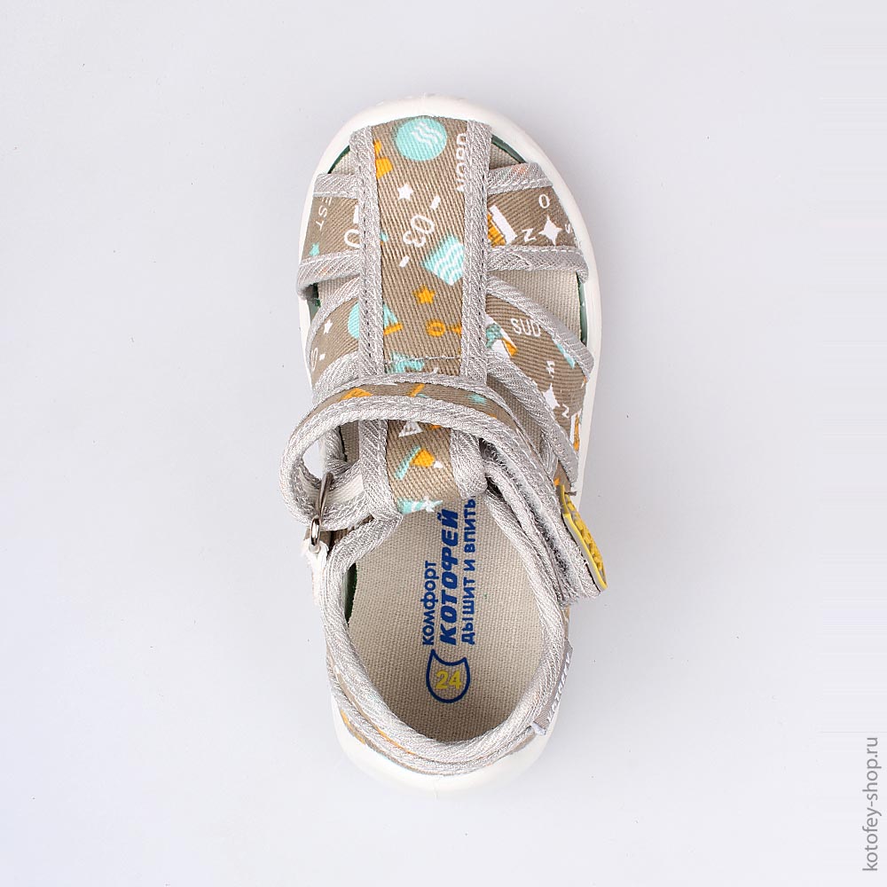 121016-12 Сандалии текстильные, все фото 4