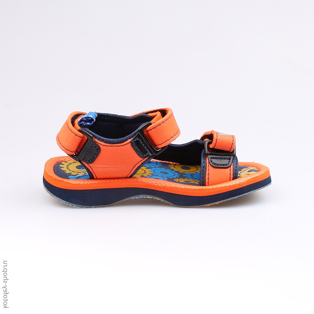 225027-11 Пляжная обувь оранжевая, все фото 2