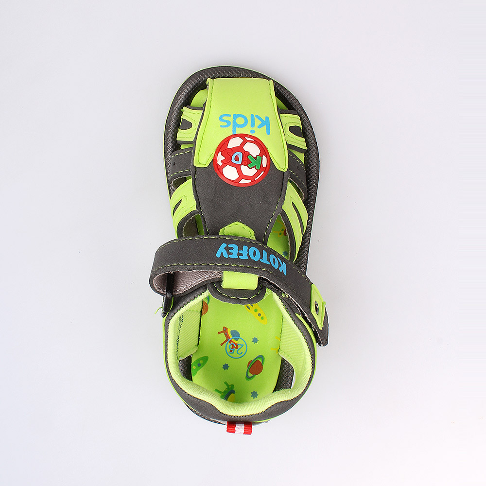 225029-11 Пляжная обувь салатовая, все фото 4