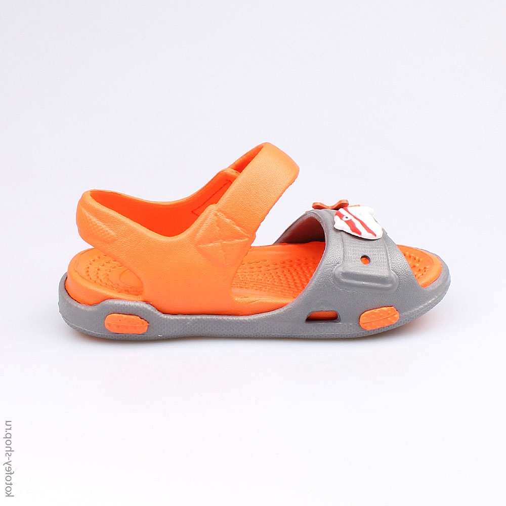 325027-02 Пляжная обувь оранжевая, все фото 2