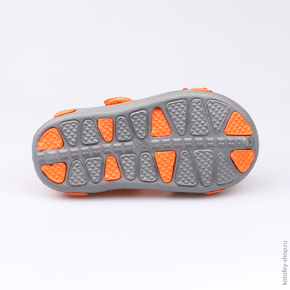 325027-02 Пляжная обувь оранжевая, все фото 3
