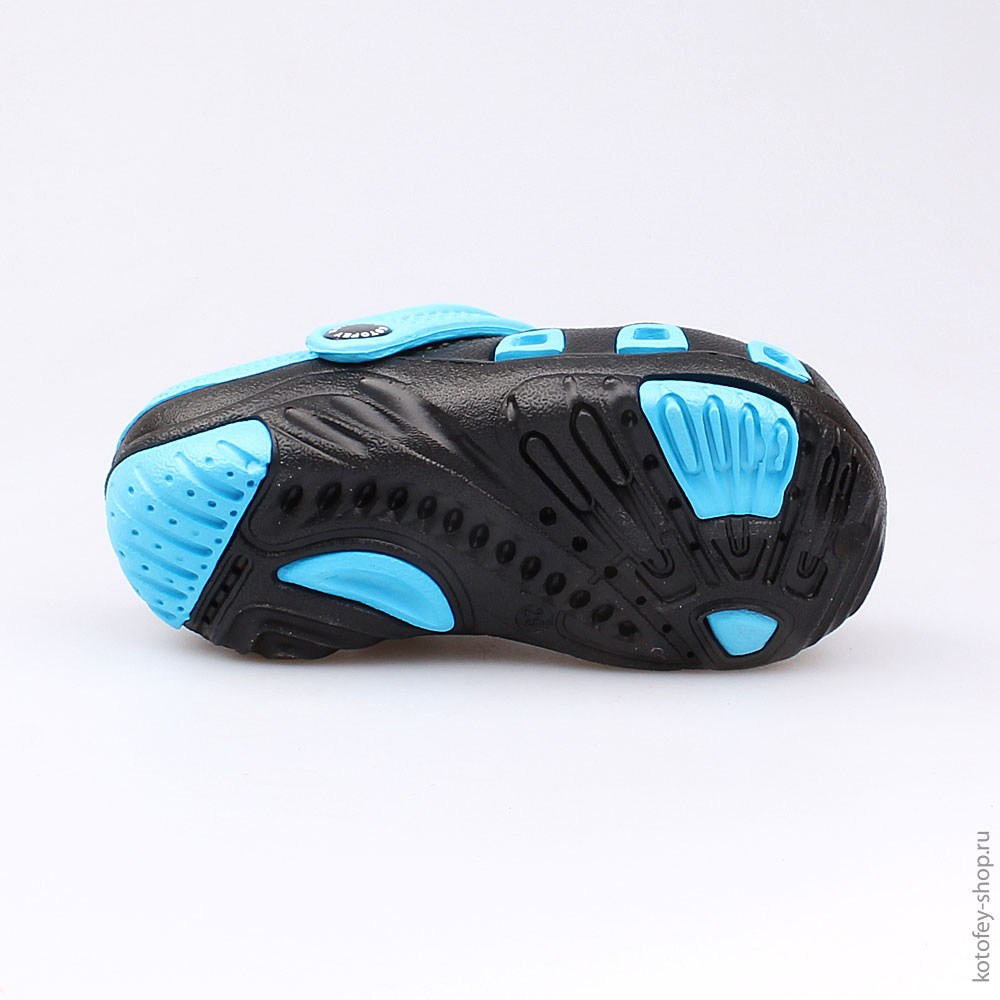 325038-01 Пляжная обувь сине-голубая, все фото 3