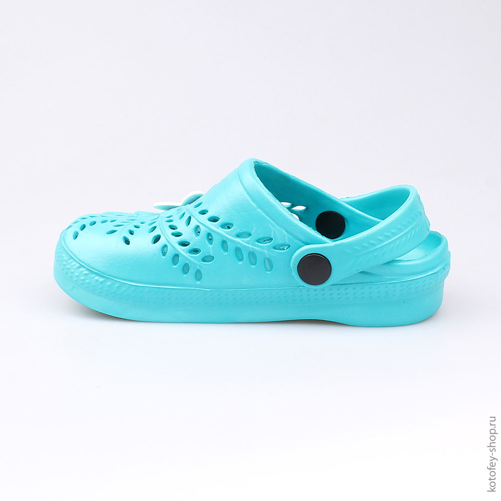 325043-01 Пляжная обувь бирюзовая, все фото 2