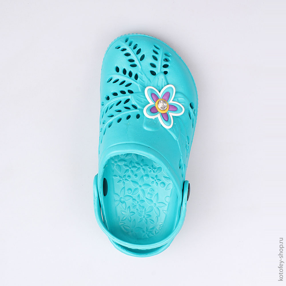 325043-01 Пляжная обувь бирюзовая, все фото 4