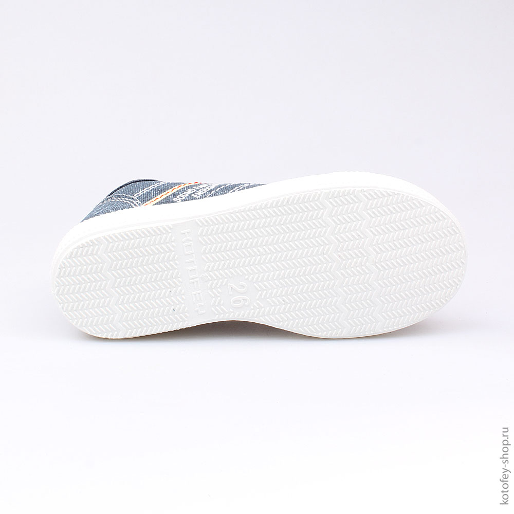 331003-12 Кеды для мальчика Джинс, все фото 3