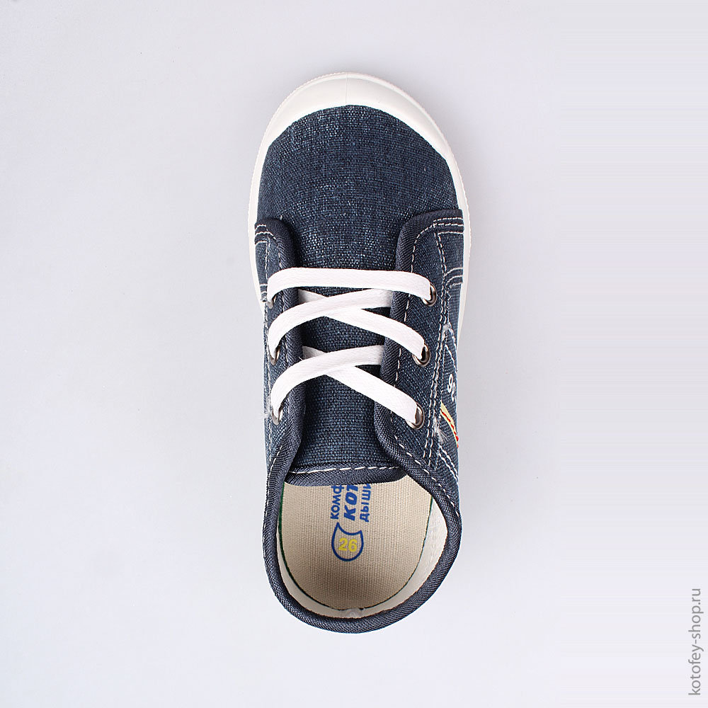 331003-12 Кеды для мальчика Джинс, все фото 4