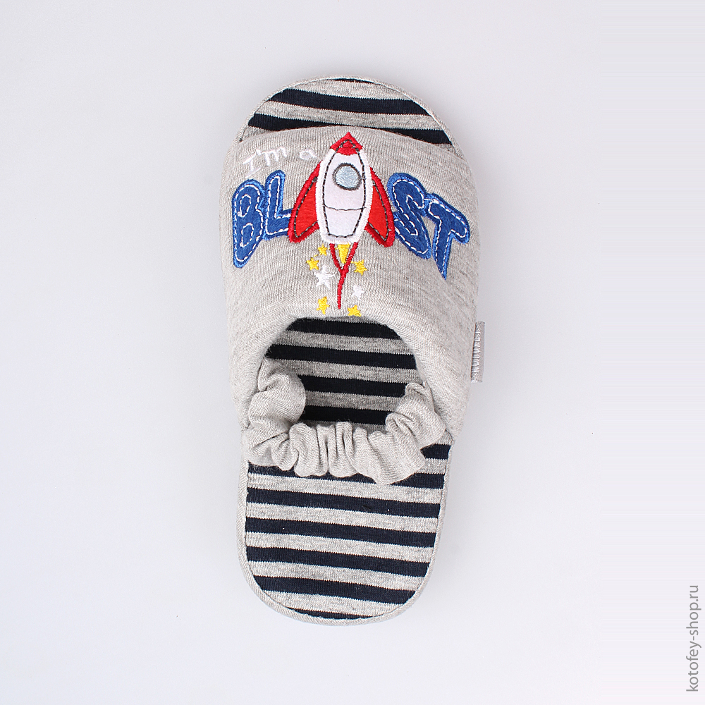 331024-11 Тапочки серые, все фото 4