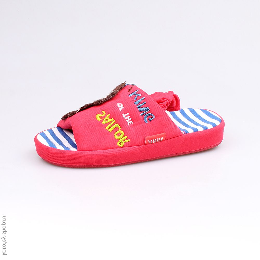 331026-11 Тапочки красные, все фото 1