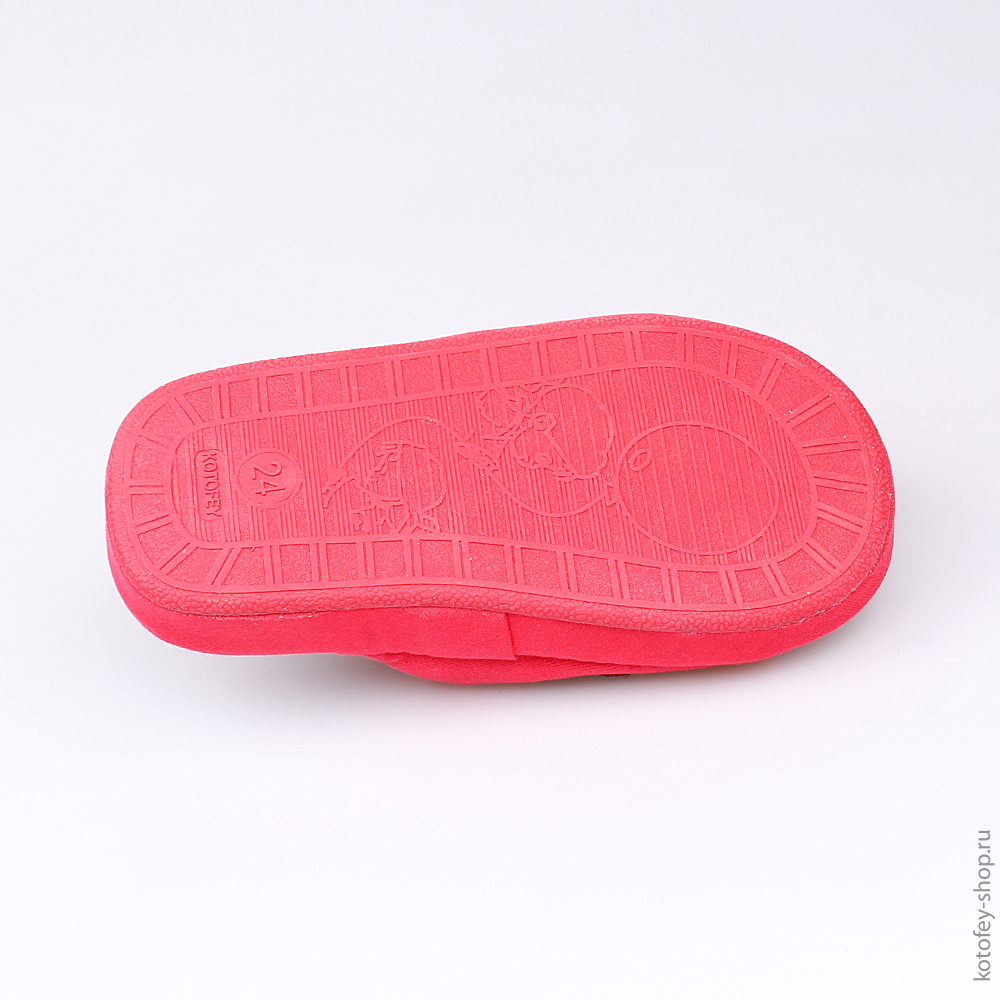 331026-11 Тапочки красные, все фото 3