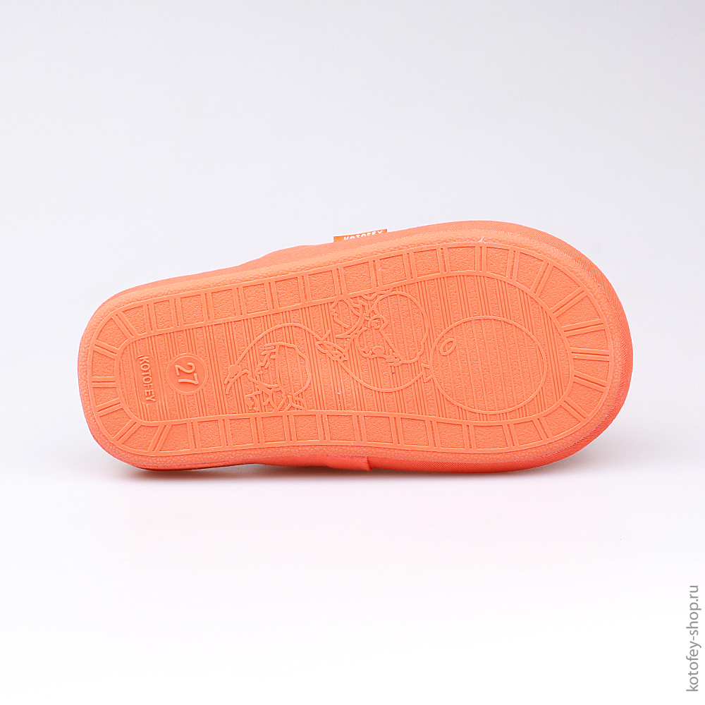 331027-11 Тапочки оранжевые, все фото 3