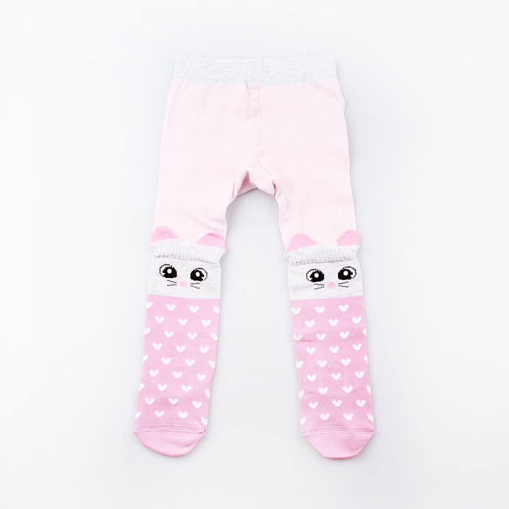 07831355-40 Детские колготки розовые Зверята, все фото 1