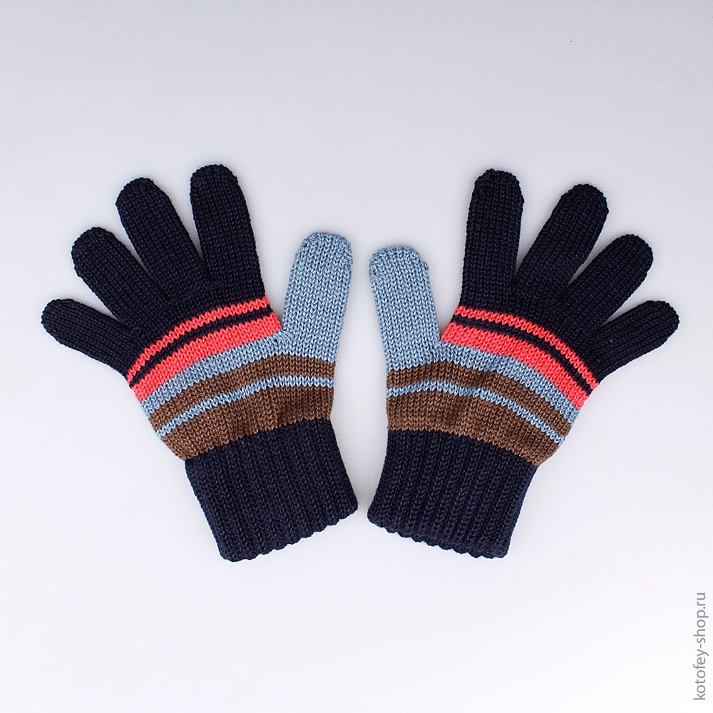 07722059-00 Перчатки темно-синие, все фото 1