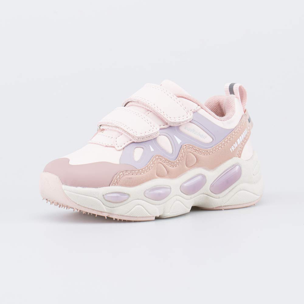 144308-11 Розовые кроссовки с LED и Softshell, все фото 1