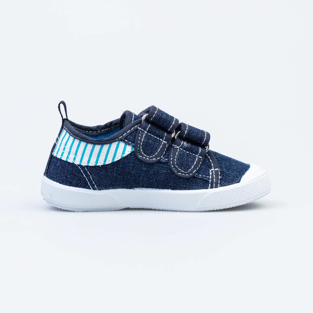 331187-11 Хлопковые кеды для мальчика Джинс, все фото 2