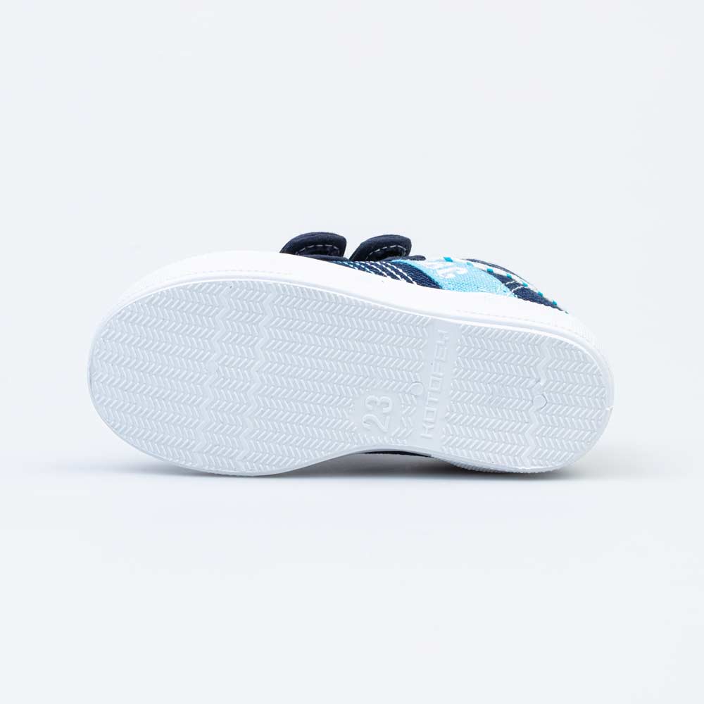 331187-11 Хлопковые кеды для мальчика Джинс, все фото 3