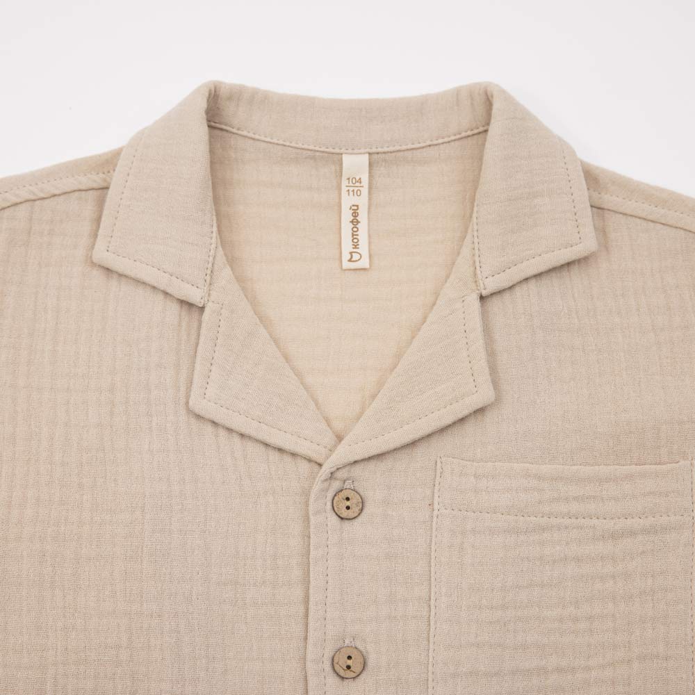 07764093-42 Летний костюм рубашка + шорты для мальчика, все фото 3