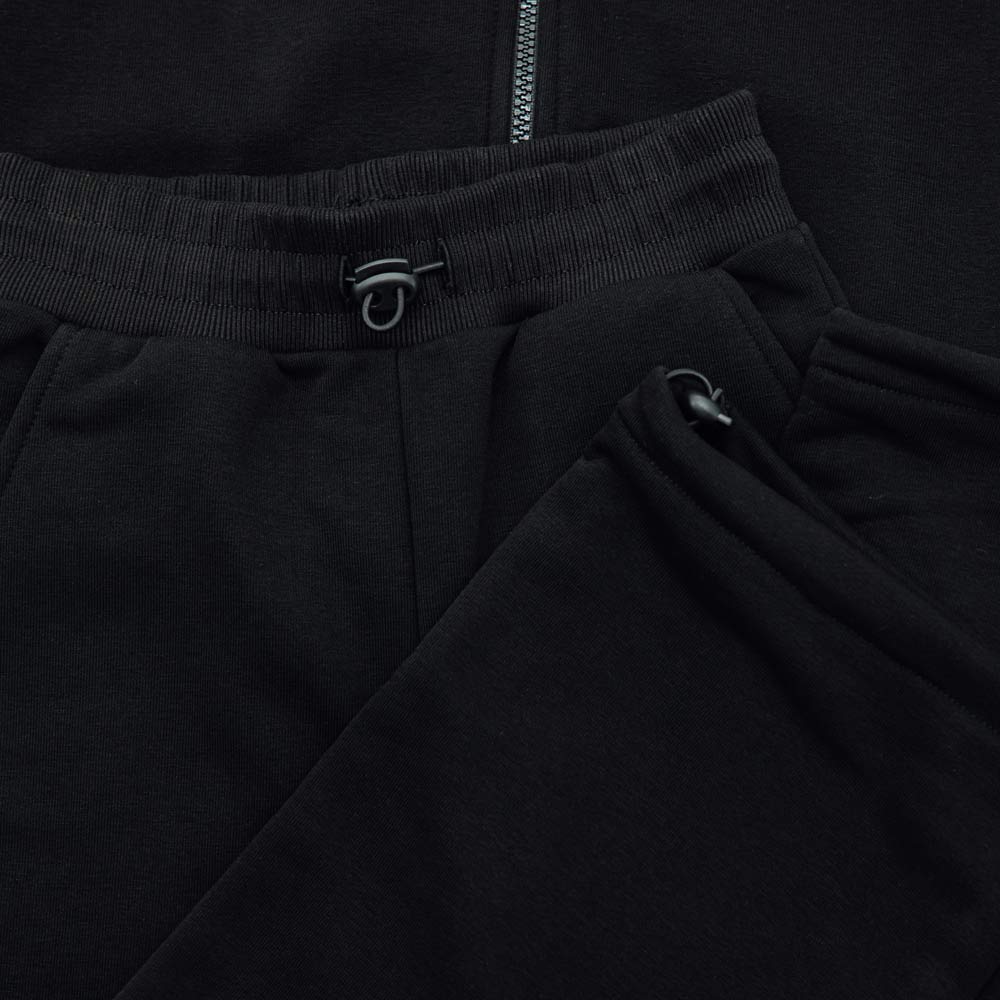 07764096-40 Костюм зип-худи + брюки черный, все фото 4