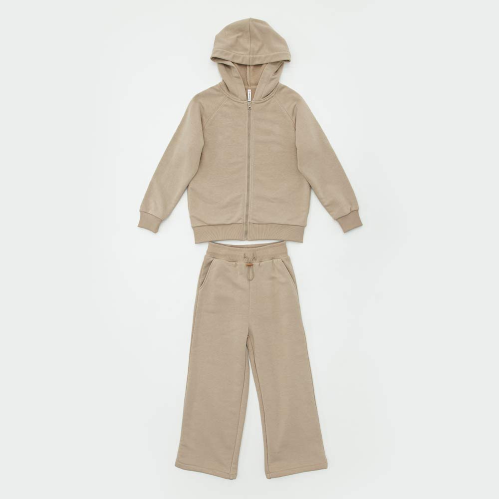 07764096-41 Костюм зип-худи + брюки бежевый, все фото 1