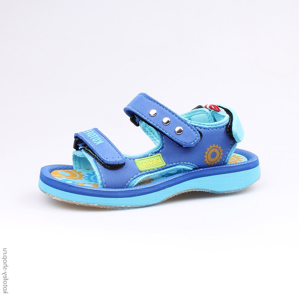 225027-11 Пляжная обувь голубая, все фото 1