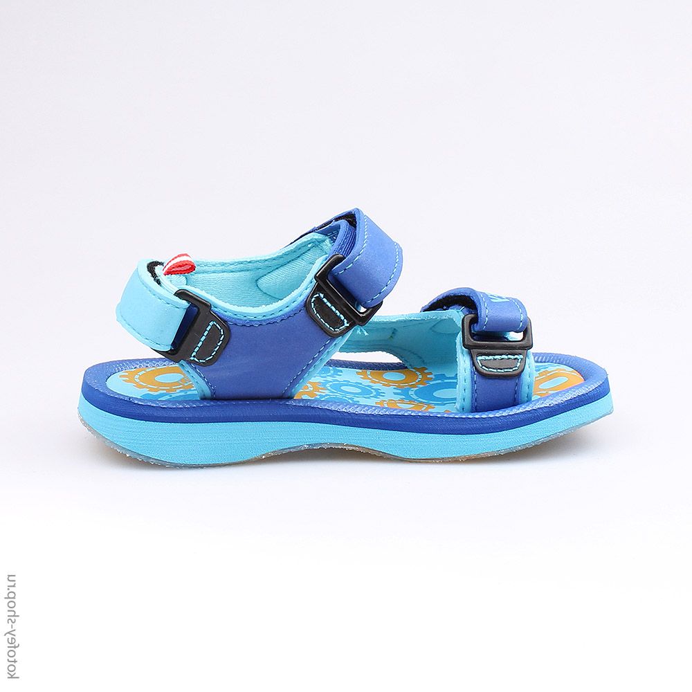 225027-11 Пляжная обувь голубая, все фото 2